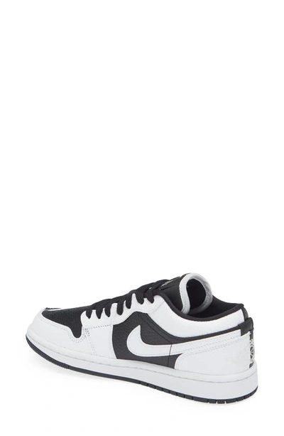 Jordan Air  1 Low Se Basketball Sneaker In White/ Black/ White