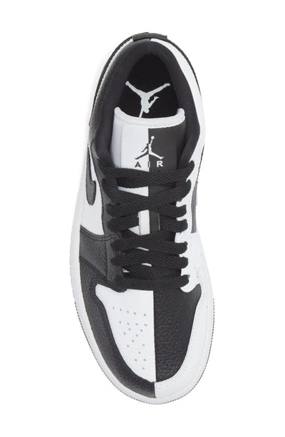 Jordan Air  1 Low Se Basketball Sneaker In White/ Black/ White