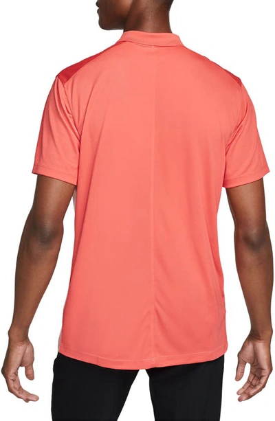 Shop Nike Dri-fit Victory Golf Polo In Magic Ember/ Orange/ Black