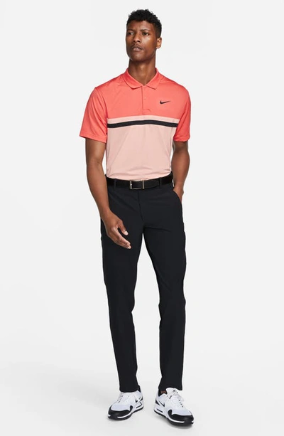 Shop Nike Dri-fit Victory Golf Polo In Magic Ember/ Orange/ Black