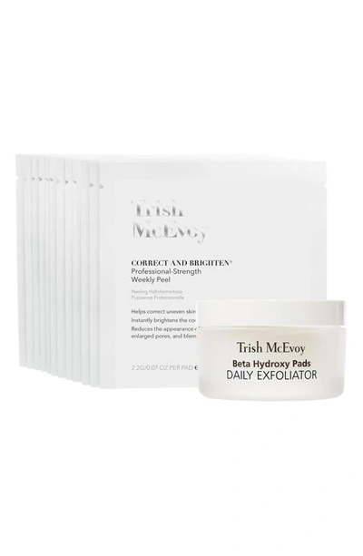 Shop Trish Mcevoy Correct And Brighten® Professional-strength Daily & Weekly Peel System