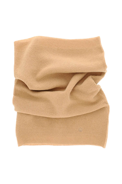 Shop Loulou Studio Cashmere Tube Scarf In Beige