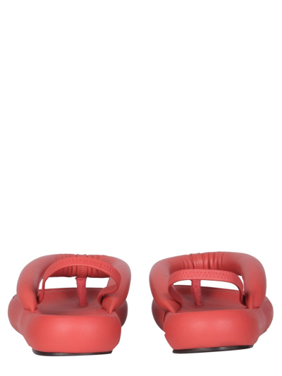 Shop Isabel Marant Orene Sandals In Red