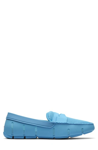 Shop Swims Penny Loafer In Aqua