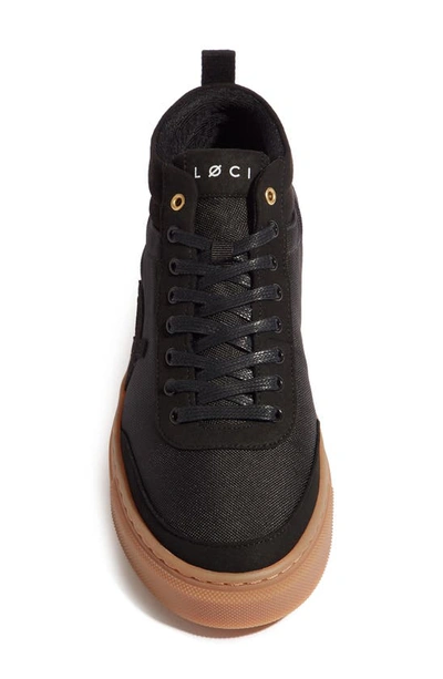 Shop Loci Ten Sneaker In Black/ Gum