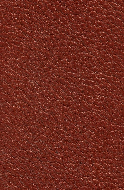 Raina Star Buckle Leather Belt In Cognac