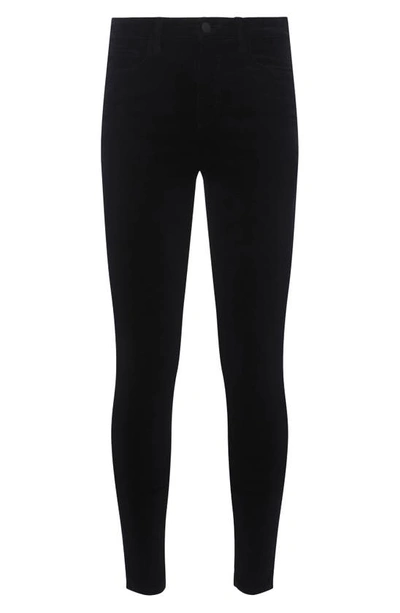 L Agence Monique Ultrahigh Waist Skinny Jeans In Noir