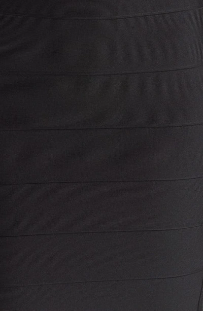Bebe Bandage Body-con Dress In Black