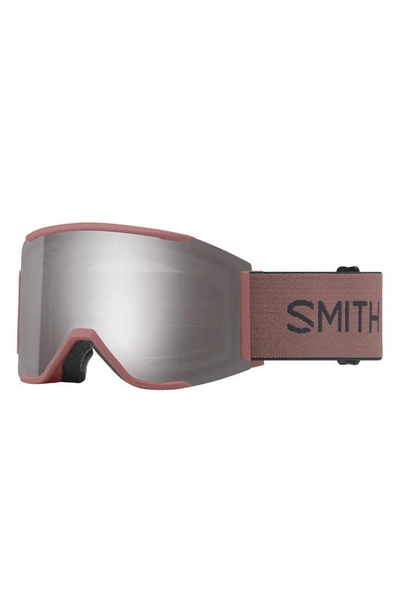 Shop Smith Squad Mag™ 177mm Snow Goggles In Chalk Rose / Platinum