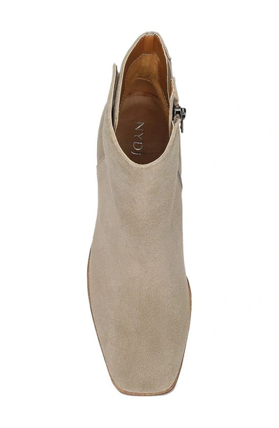Shop Nydj Arianna Bootie In Taupe