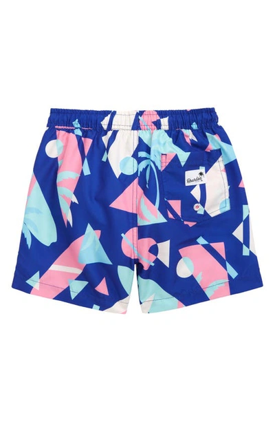 Boardies Kids' Overlay Blue Swim Trunks In Blue