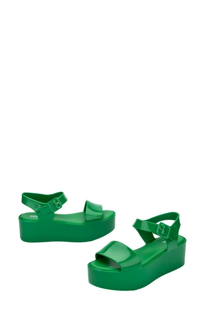 Shop Melissa Mar Platform Sandal In Green