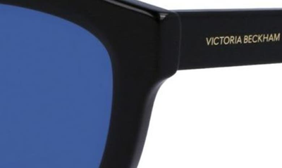 Shop Victoria Beckham 52mm Tea Cup Sunglasses In Black
