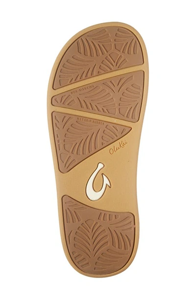 Shop Olukai Nua Pio Flip Flop In Pink Clay/ Pink Clay