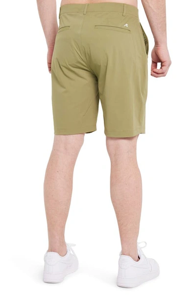Shop Redvanly Hanover Pull-on Shorts In Calliste Green