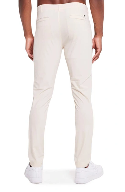 Shop Redvanly Kent Pull-on Golf Pants In Macadamia