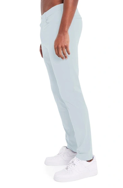 Shop Redvanly Kent Pull-on Golf Pants In Harbor Mist