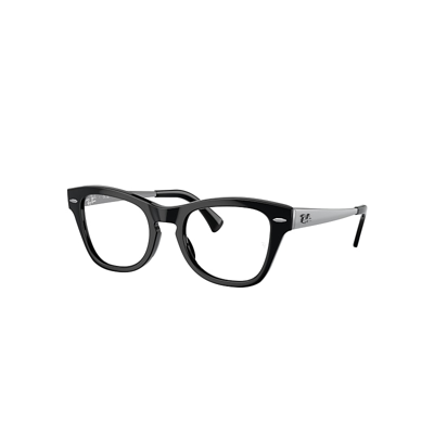 Shop Ray Ban Rb0707vm Optics  Gunmetal Fassung Klar Glas Polarisiert 48-21