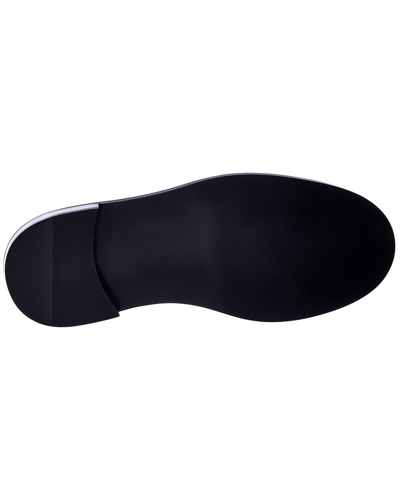 Jw Anderson Elasticated-straps Leather Loafers In Multi