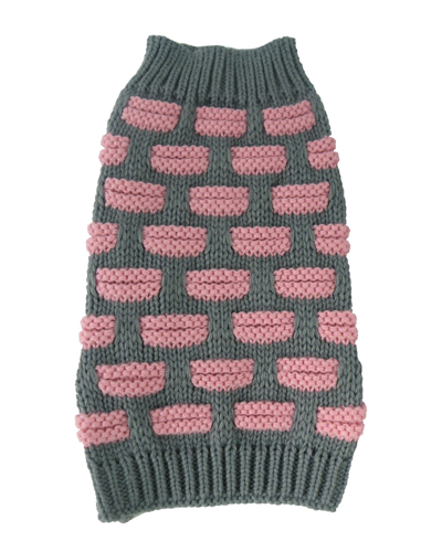 Shop Pet Life Fashion Weaved Heavy Knit Designer Ribbed Turtle Neck Dog Sweater