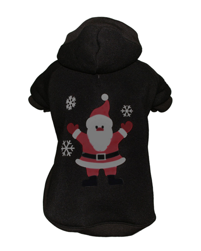 Shop Pet Life Led Lighting Juggling Santa Hooded Sweater