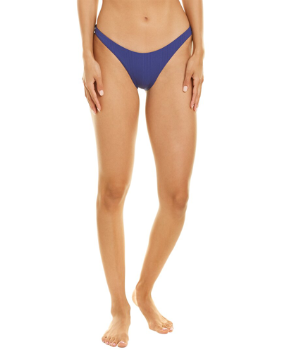 Shop Vitamin A California High-leg Bikini Bottom In Blue