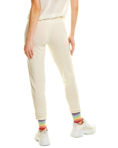 Shop Mt Cara Rainbow Cuff Jogger In White
