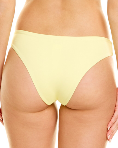 Shop Onia Daisy Bikini Bottom In Yellow