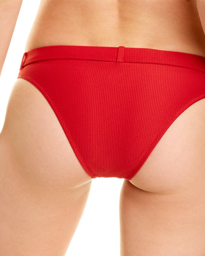 Shop Solid & Striped The Rachel Bikini Bottom In Red
