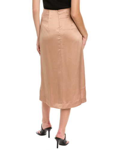 Shop Keepsake Atone Midi Skirt In Brown