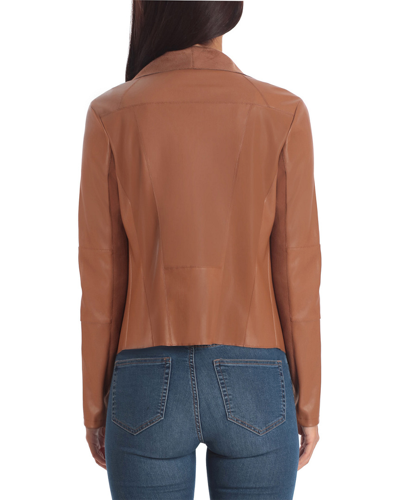 Shop Bagatelle Drape Jacket In Nocolor