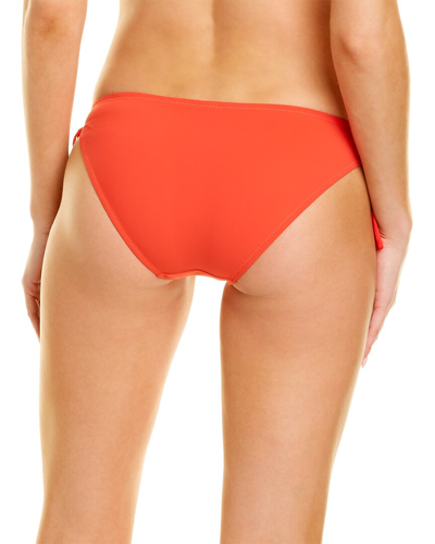 Shop Shan Knotted Bikini Bottom In Red