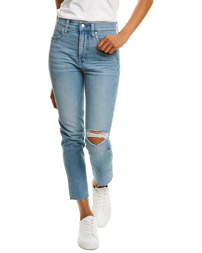 Shop Madewell Perfect Vintage Coney Wash Jean In Blue