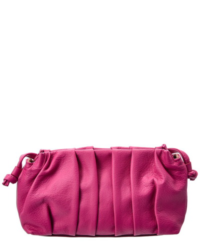 Shop Elleme Vague Mini Leather Shoulder Bag In Pink