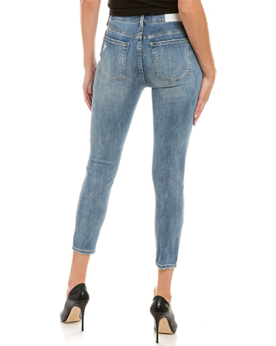 Shop Pistola Audrey Figueroa Mid-rise Skinny Crop Jean In Blue