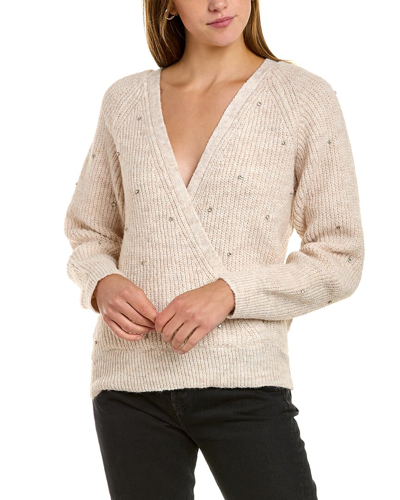 Shop Astr Serena Wool-blend Sweater In Brown