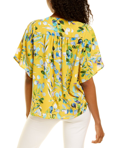 Shop Adyson Parker V-neck Top In Yellow