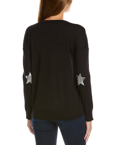 Shop Zadig & Voltaire Cici Patch Star Wool Sweater In Black