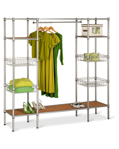 Shop Honey-can-do Do Not Use  Freestanding Closet With Basket Shelv In Nocolor