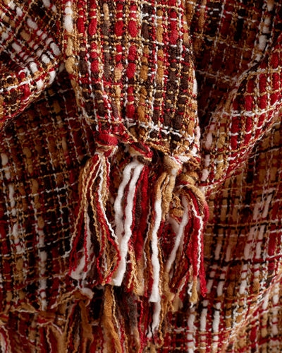 Surya Tabitha Cherry Throw