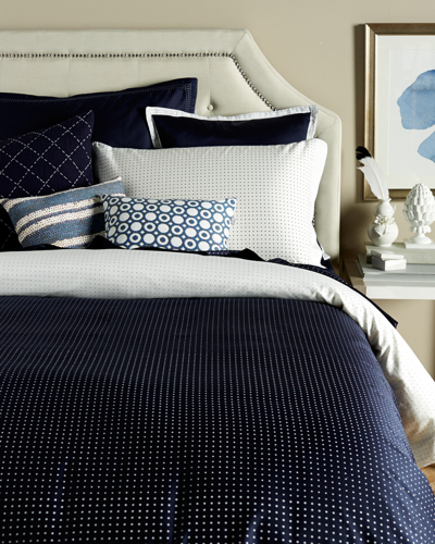 Shop Belle Epoque Discontinued  Pin Point Duvet Collection In Nocolor