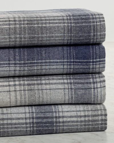 Shop Belle Epoque Plaid Flannel Sheet Set In Nocolor