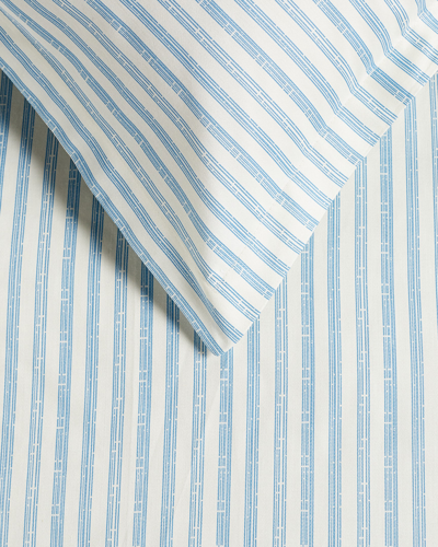 Melange Bamboo Stripe Duvet Set