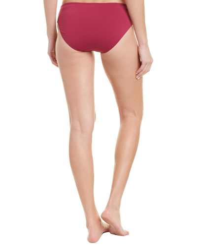 Shop Tommy Bahama Pearl High Waist Side Shirred Bottom In Red
