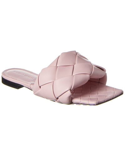 Shop Bottega Veneta The Lido Intrecciato Leather Sandal In Nocolor