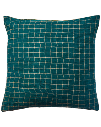 Melange Toe Overdye Kantha Pillow Cover