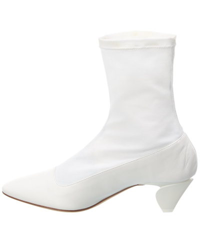 Shop Gray Matters Annastar Leather & Mesh Boot In White