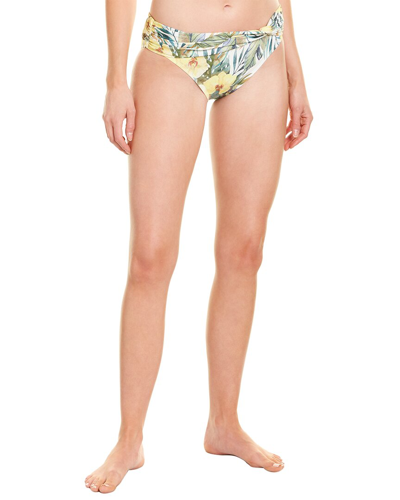 Shop Athena Twist Waist Bikini Bottom In Nocolor
