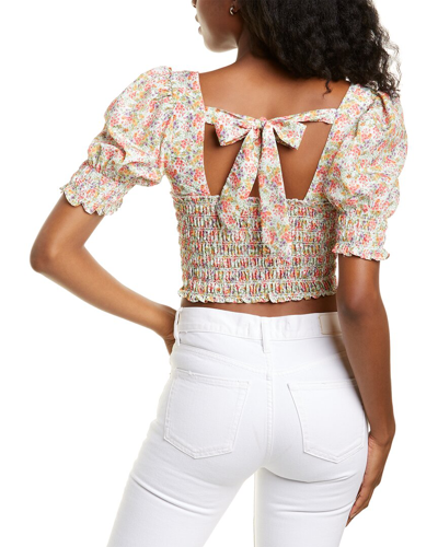 Shop To My Lovers Short Sleeve Blouse In Pink