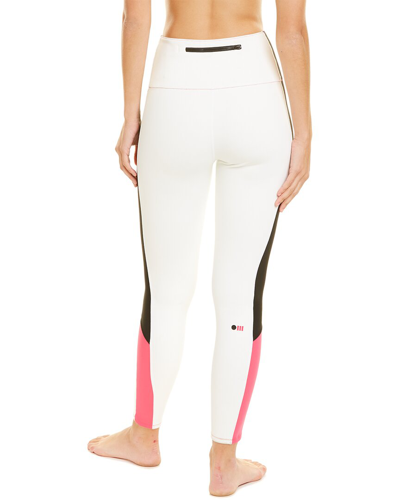 Shop Solid & Striped Sport Soleil Zip Front Legging In White